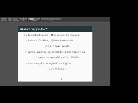 Gauge theory on noncommutative Riemannian principal bundles