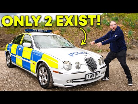 The RAREST Jaguar Police Car In The World!