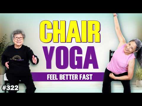 Gentle Chair Yoga for Seniors — Feel Better in 10 Min