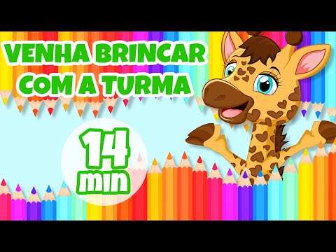 Venha Brincar com a Turma - Giramille 14 min | Desenho Animado Musical