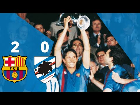 BARCELONA 2 - 0 SAMPDORIA    1989 European Cup Winners' Cup Final