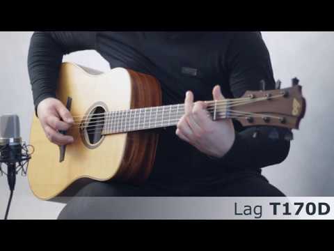 Lag T170D acoustic guitar :: Demo, Soundcheck