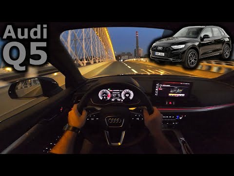 2021 Audi Q5 | night POV test drive | #DrivingCars