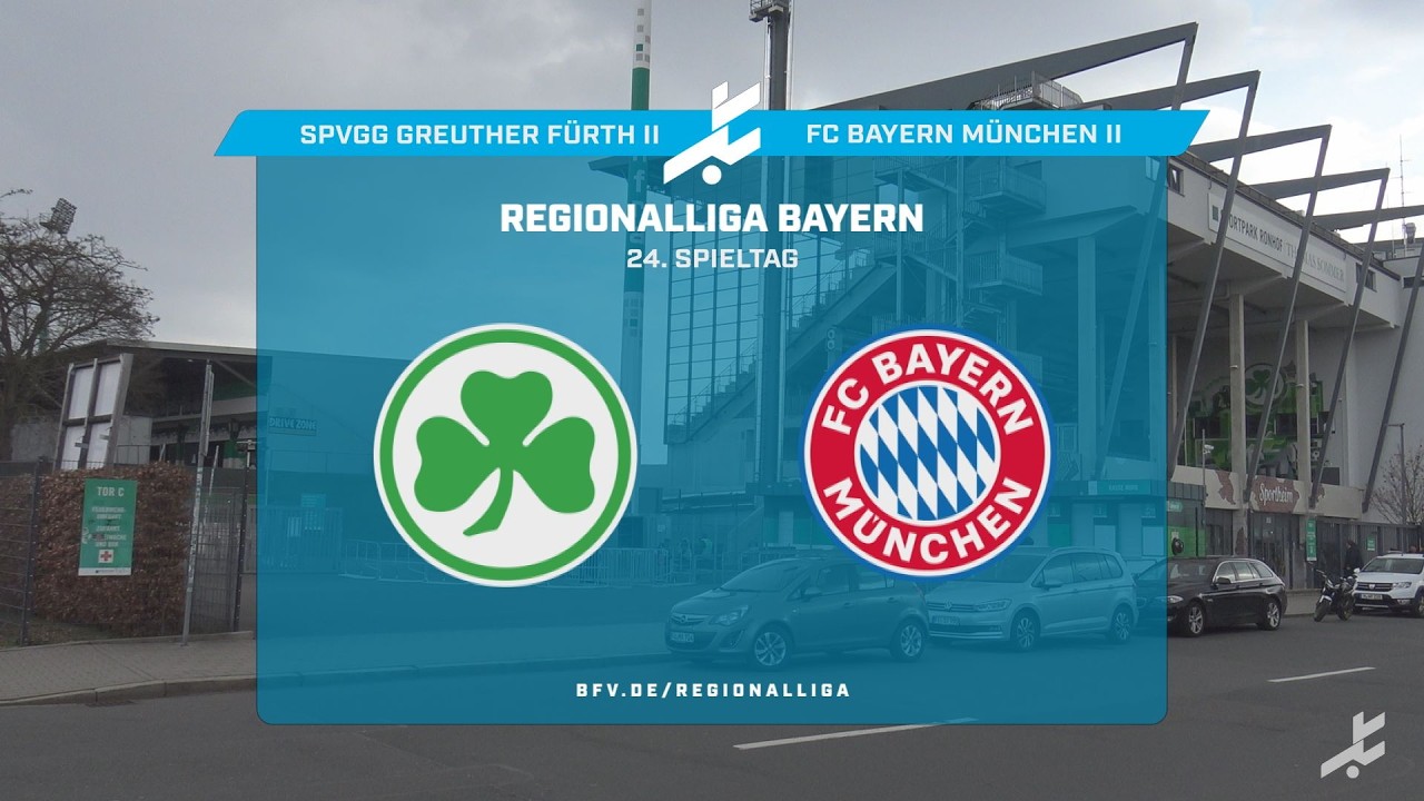SpVgg Greuther Fürth II vs Bayern München II Highlights