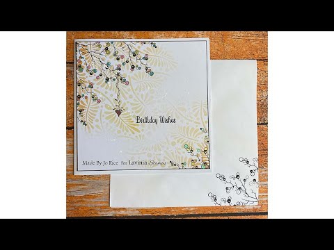 Glorious Wild Berries by Jo Rice - A Lavinia Stamps Tutorial