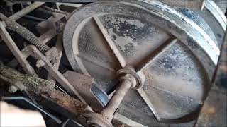 Greenfield mower, fixing the clutch, carburetor and starter