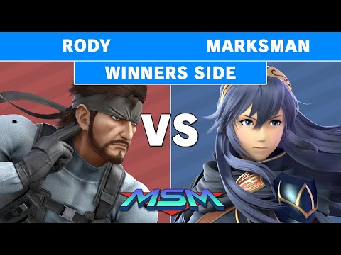 MSM 224 - One Way | Rody (Snake) Vs Marksman (Lucina) Winners Pools - Smash Ultimate