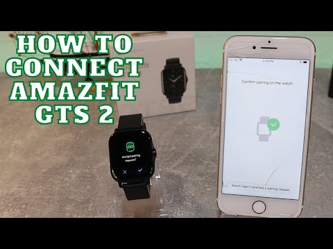 How to connect Amazfit GTS 2 to iPhone with Zepp IOS App