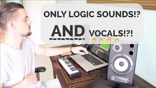 ALL STOCK SOUNDS?! Making a track using only sounds from Logic Pro X