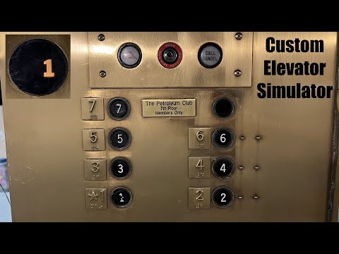 Building a Custom Simulator on an Old Otis Elevator Panel