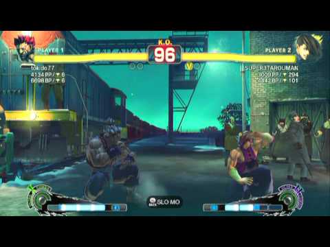 SSF4 AE: tokido77(Akuma) vs SUPER3TAROUMAN(Yang) - HD 720p