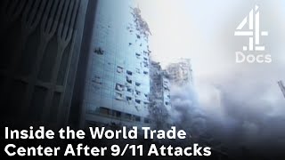 Chilling Footage Inside the World Trade Center Right After 9/11 Attacks | Channel 4