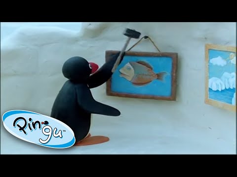 Pingu And His Special Painting! @Pingu | 1 Hour | Cartoons for Kids - Kids (0-4), Kingdom Kids Zone - Pingu - Official Channel