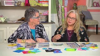 Susan Brubaker Knapp interviews Luana Rubin on Indigenous Quilts at the 2018 Quilt Canada Festival on Quilting Arts TV #2307.