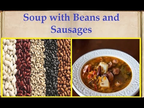 Soup with Beans and Sausages / Book of recipes / Bon Appetit