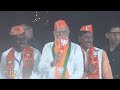 LIVE: Ranchis rousing welcome for PM Modi as he holds a roadshow | News9 - Video