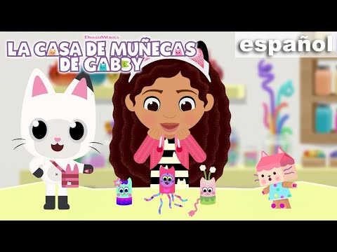 ¡Manualidades de gatos con Bebé Caja! | LA CASA DE MUÑECAS DE GABBY (CORTOS EXCLUSIVOS) | Netflix