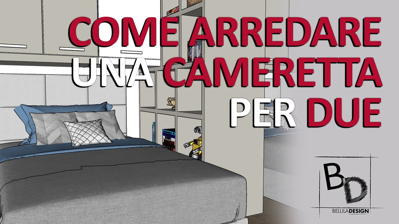 COME ARREDARE UNA CAMERETTA PER DUE | Belula Design