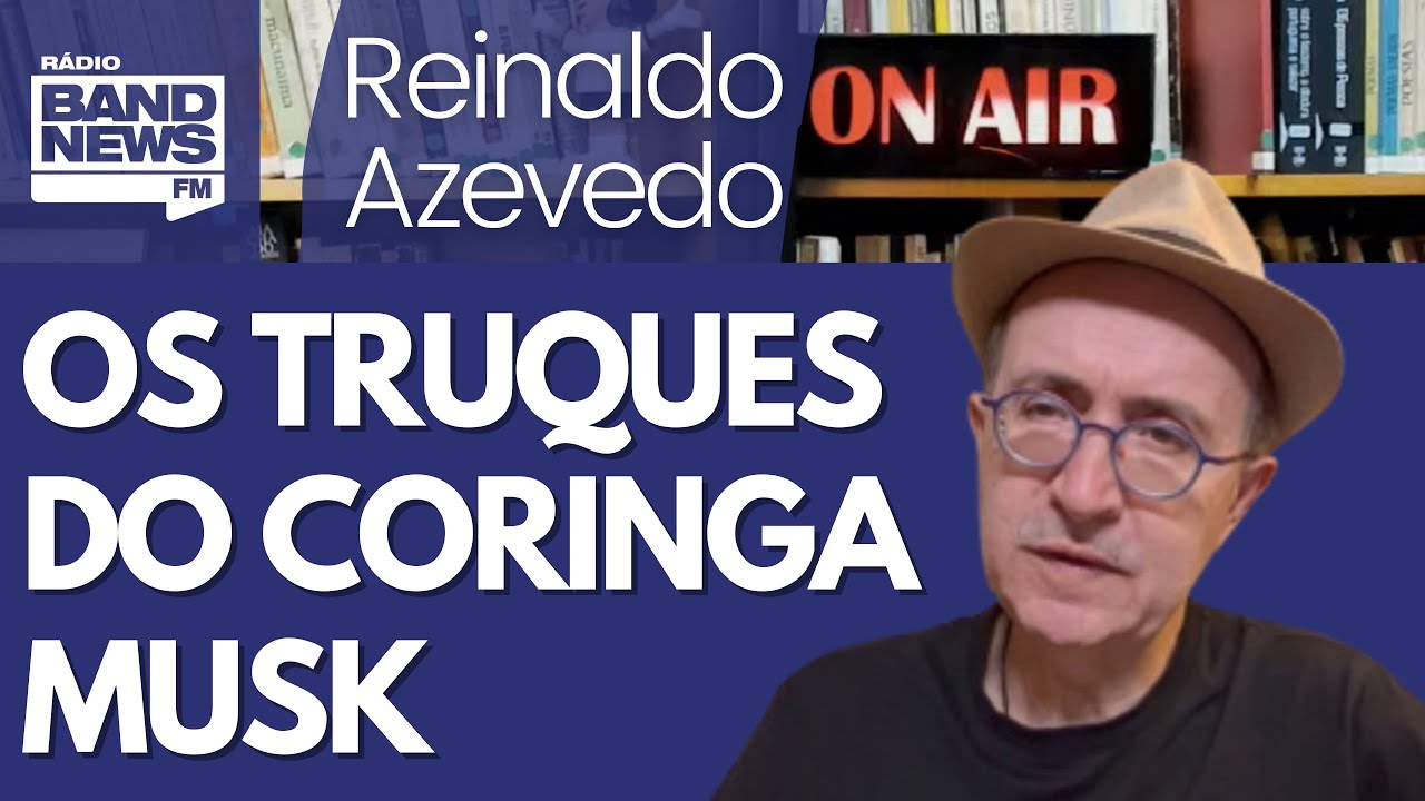 Reinaldo: Musk, empresário e Coringa, quer devolver X à extrema-direita e nova guerra contra o STF