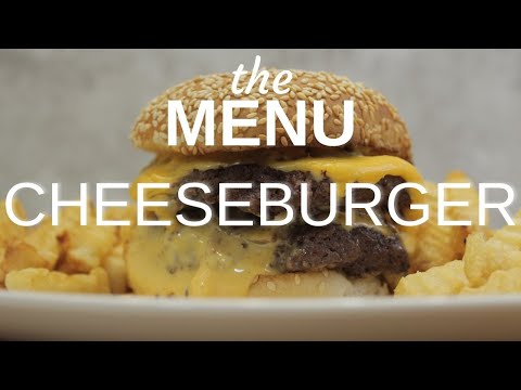 THE MENU (Movie 2022) - REAL CHEESEBURGER - A well-made Juicy Burger Recipe!