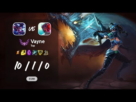 Vayne Top vs Yone - EUW Master Patch 13.13