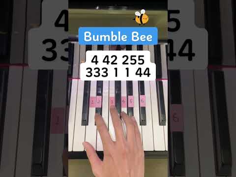 Bumble Bee (Piano Tutorial) #TikTok