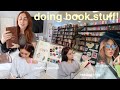 doing book stuff! 📚🎀🥳 (barnes trip, book haul, reading journal, kindle stickers, reading vlog)