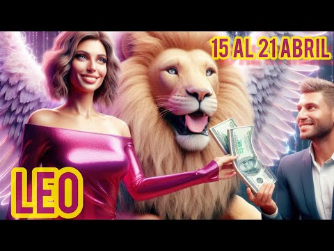 LEO ♌️ TREMENDO!!DINERO A RAUDALES QUE HASTA TE LO PEDIRAN UN ANGEL HUMANO TE ENVIA DIOS!!