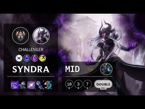 Syndra Mid vs Ekko - KR Challenger Patch 10.9