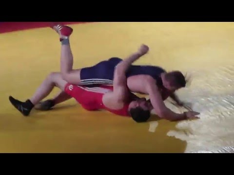 Gamzat Rurakhmaev - Nico Brunner 98 kg G/R Finale GrensLandTournooi KSV Simson