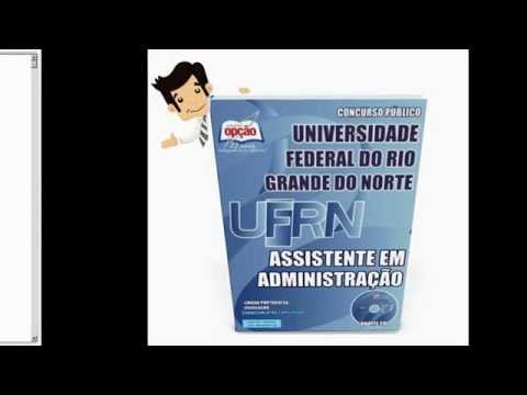 Apostila Concurso UFRN 2015 - Assistente em Administração