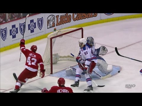 15/16 RS: NYR @ Det Highlights - 3/12/16