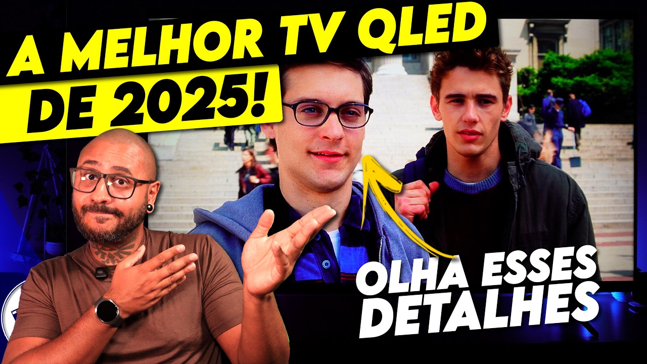 Miniatura da avaliação em vídeo de Smart TV TCL P8K 65" QLED 4K 144Hz Google TV