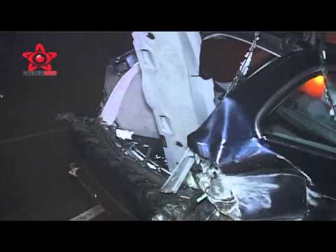 Accident iesire Gherla BMW derapat in sant (Cluj)