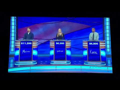 Double Jeopardy, Mason Maggio Day 2 - 3rd Daily Double (9/30/20)