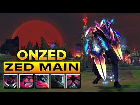 Zed Montage 2024 - KR Challenger Zed Plays Season 14