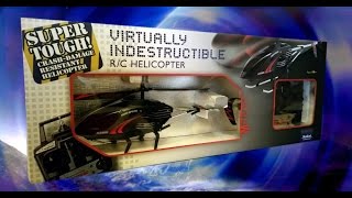 RC Helicopter Unboxing and Initial Review! Virtually Indestructable ( Tough Copter) Helecopter :o)
