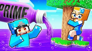 Prime RISES Every Minute In Minecraft!