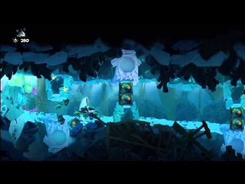 Rayman Legends (1080i HD) Walkthrough Part 61 - Gloo Gloo