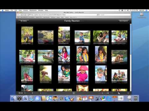 Apple iWeb and .Mac Webgallery