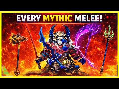 These Mythic Weapons Are INSANE 😱 ALL Mythics In Solo Hunters Showcase! Roblox