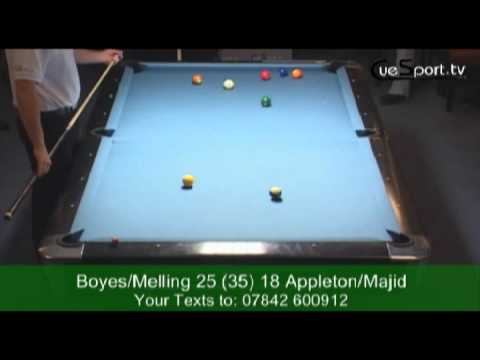 Darren Appleton/Imran Majid v Karl Boyes/Chris Melling - 10-Ball - 11 of 15