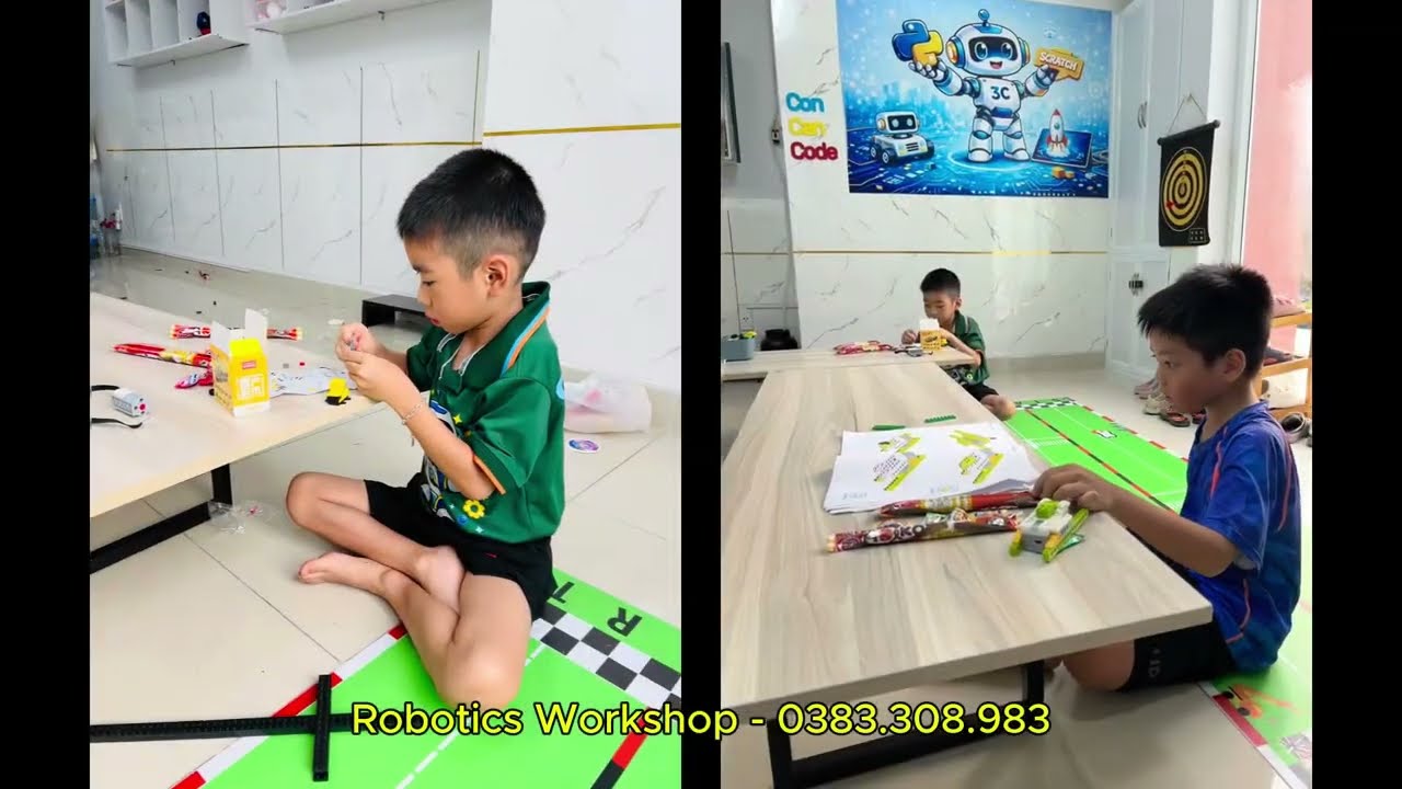 Workshop Đường đua tốc độ – ConCanCode