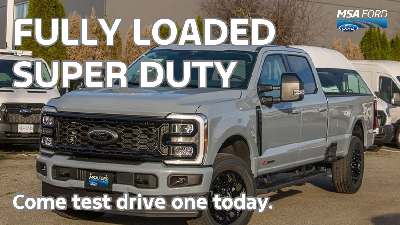 2026 Ford F350 Lariat High Output Diesel | Black Appearance & Ultimate Package!