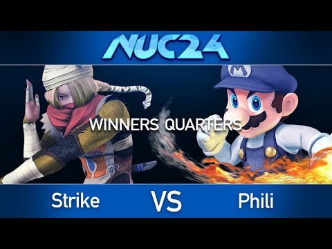 NUC24 - Strike (Sheik) vs phili (Mario) - Winners Quarters