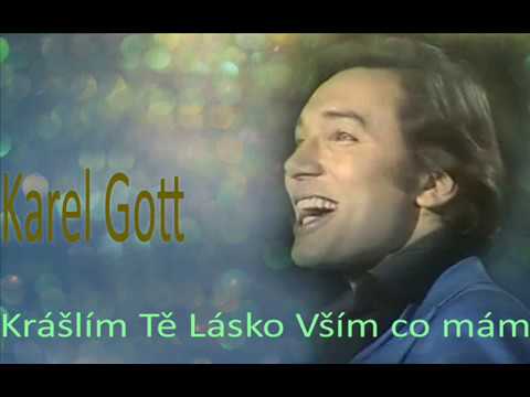 Karel Gott / Krášlím tě lásko vším co mám / Любимая, я украшаю тебя всем, что имею