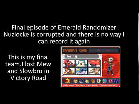 Pokemon Emerald Randomizer Nuzlocke  Part 15  (FINALE)