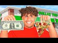 Eating ONLY Dollar Store Food For 24 HOURS!!