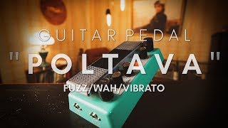 Video thumbnail for Poltava Rare Soviet Vintage Fuzz Wah Tremolo Guitar Effects Pedal USSR Face Rat by GLvintageSHOP