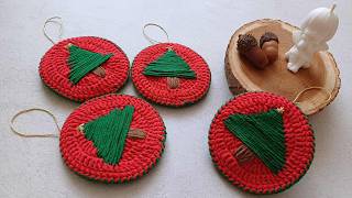 How to Crochet a Christmas Tree Ornament | Easy Holiday Decoration